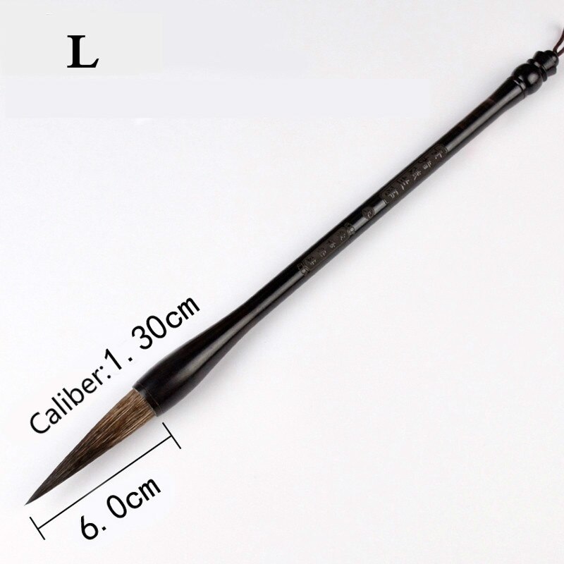 3 pz/set Mouse Baffo Pittura Cinese Pennelli Prer Calligrafia Penna di Calligrafia Cinese di Alta Qualità Pennello Huzhou PenTinta Cina