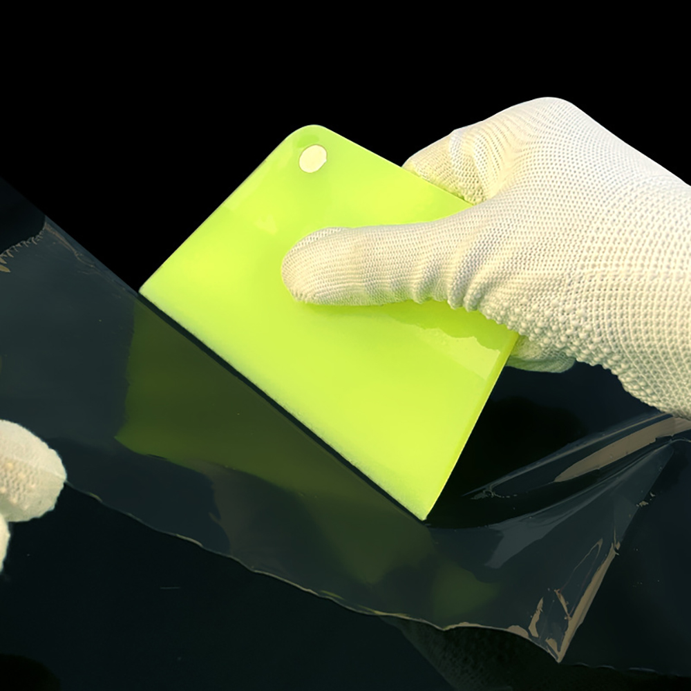 TOFAR-herramientas de instalación de Vinilo Suave, espátula PPF para ventana de coche, película protectora de pintura, envoltura, raspador de goma, herramienta de limpieza, 75a