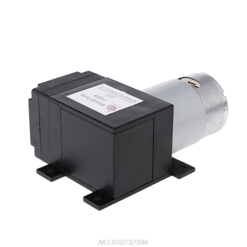 12V Mini Vacuum Pump 8L/min High Pressure Suction Diaphragm Pumps with Holder N19 20