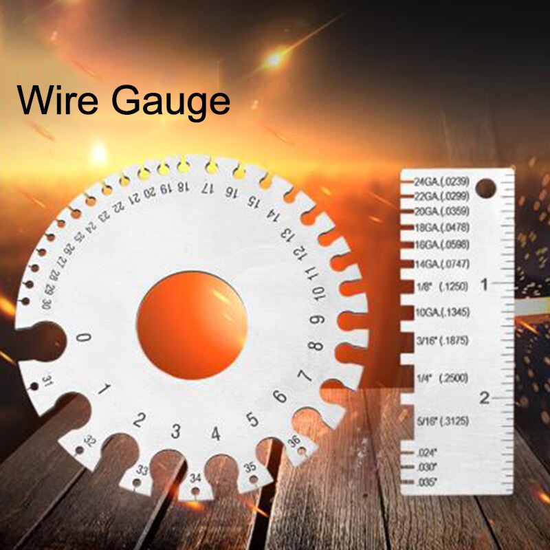 Wire Gauge Weld Diameter Gauge Welding Inspection Gauges American Standard