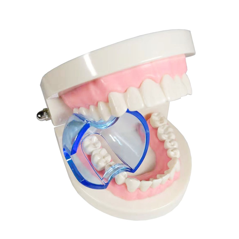 20 dele/parti tand autoklaverbar læberetrækker kindekspander mundåbner til bageste tænder blå