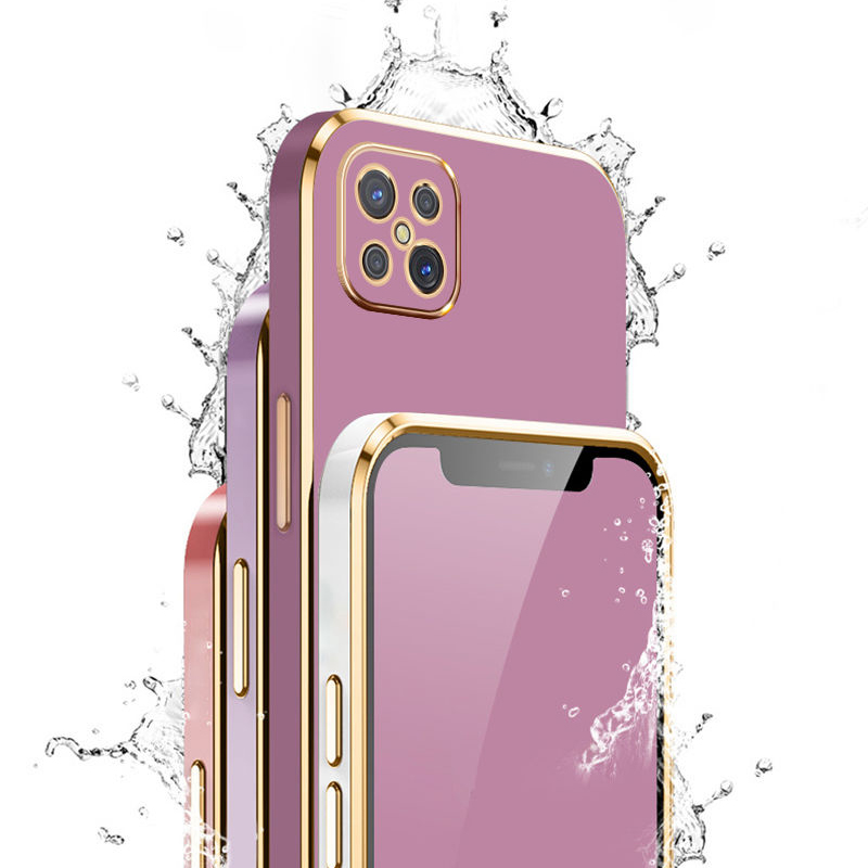 Til oppo reno 4z 5g cover oppo reno 4 z telefoncover cph 2065 cover oppo reno 4z reno 4 z 5g luksuriøst firkantet belægning stødsikkert bagcover