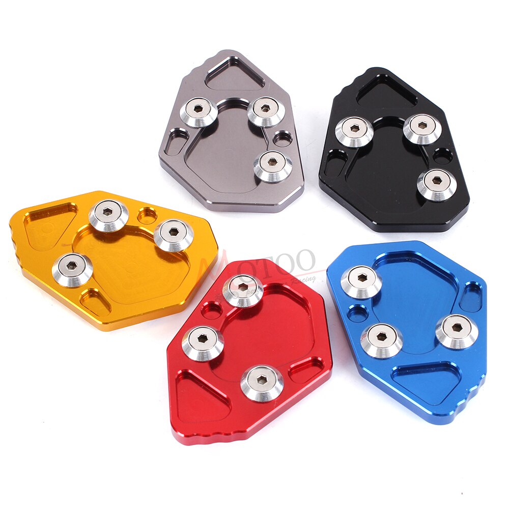 Kickstand Side Stand Plaat Pad Extension Voor BMW K1200S K1200R 2005 2006 2007 K1300S K1200R