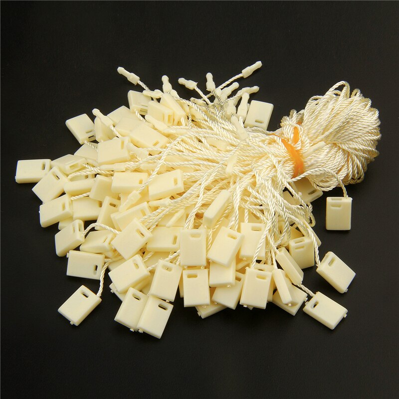 1000 Stuks Hang Tag Koord 7 Inches Hang Tag String Koord Voor Kledingstuk Prijskaartje Seal Tag