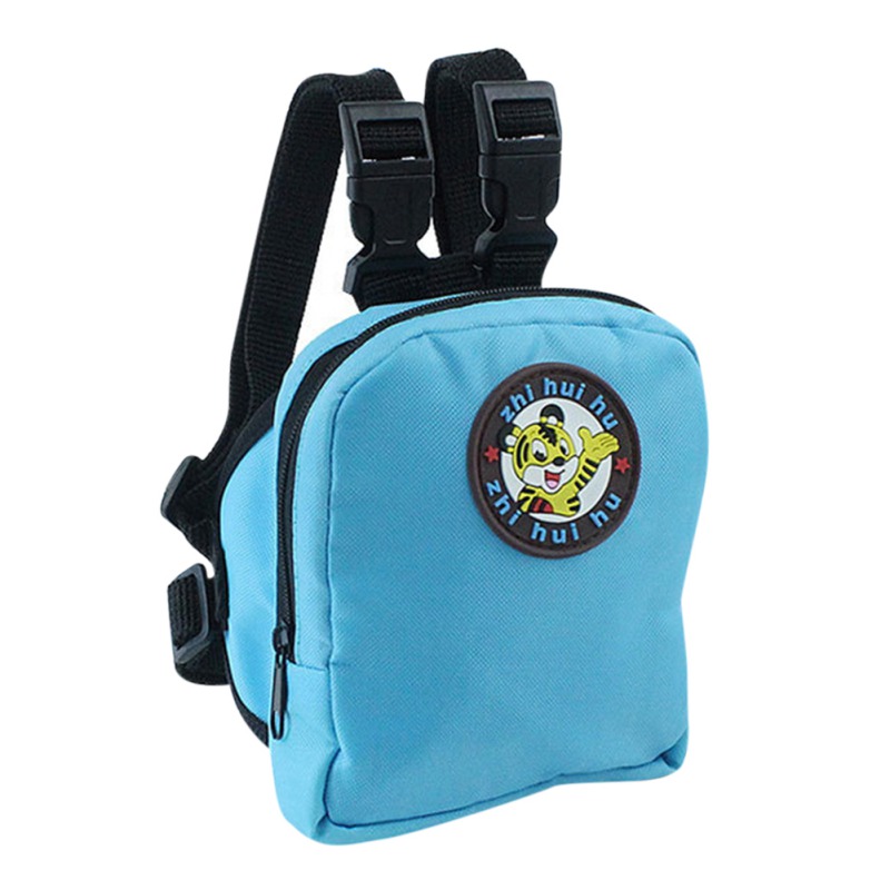 Plecak dla zwierząt domowych szelki dla psa i kota z plecakiem o dużej pojemności koszulka na ramiączkach regulowana robić torby podróżnej dla zwierząt domowych: Niebieski / L