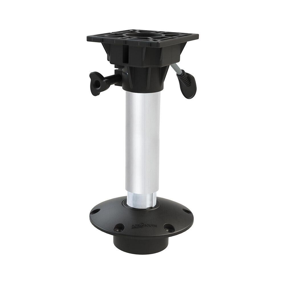 Oceansouth Waverider Socket Voetstuk Flat Base Aluminium Geanodiseerd As Swivel Top Verstelbare Hoogte Voor Standaard Boot Zetels