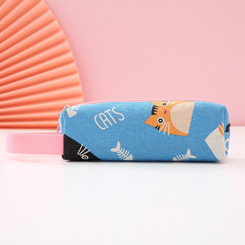 Pencil Case Unicorn Korean Stationery Trousse Scolaire Large Capacity Canvas Pencilcase Estuche Escolar School Pencil Pouch: 10