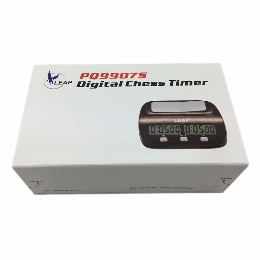 Compact Digital Chess Clock Count Up Down Timer Electronic Board Game Bonus Competition Master Tournament free