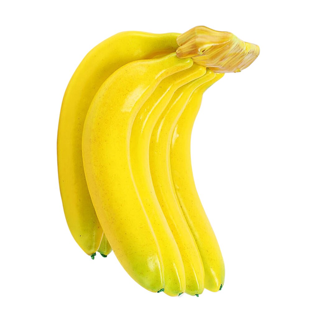 Banaan Bos Kunstmatige Vruchten Nep Banaan Cognitieve Leermiddelen Eva Plastic Fruit Winkel Winkel Display Decor Bruiloft Benodigdheden