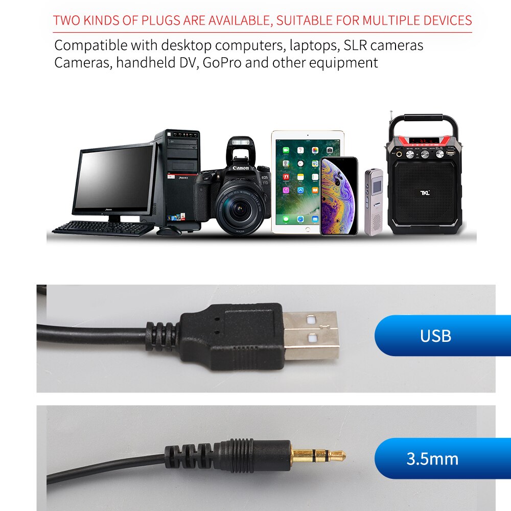 TKL USB Condenser Microphone Omni-directional tabletop Mic for Meeting Computer Laptop Voice direct pickup microphone