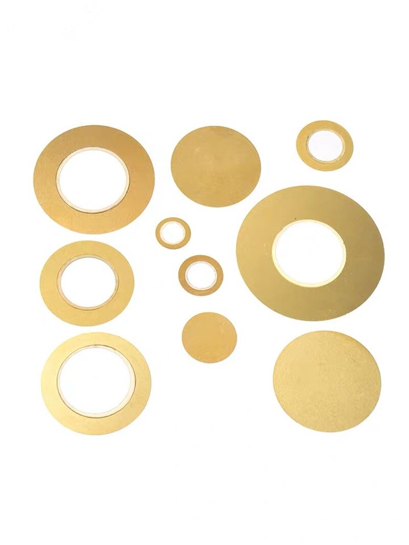 10 Stks/partij 50Mm Piëzo Piëzo Keramische Wafer Plaat Buzzer Luidspreker Dia 50Mm Voor Diy Piezo Keramische