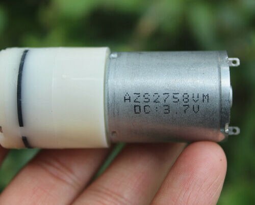 Dc 3v-5v 3.7v mini micro vacuümpomp 370 motor luchtpomp negatieve druk pomp