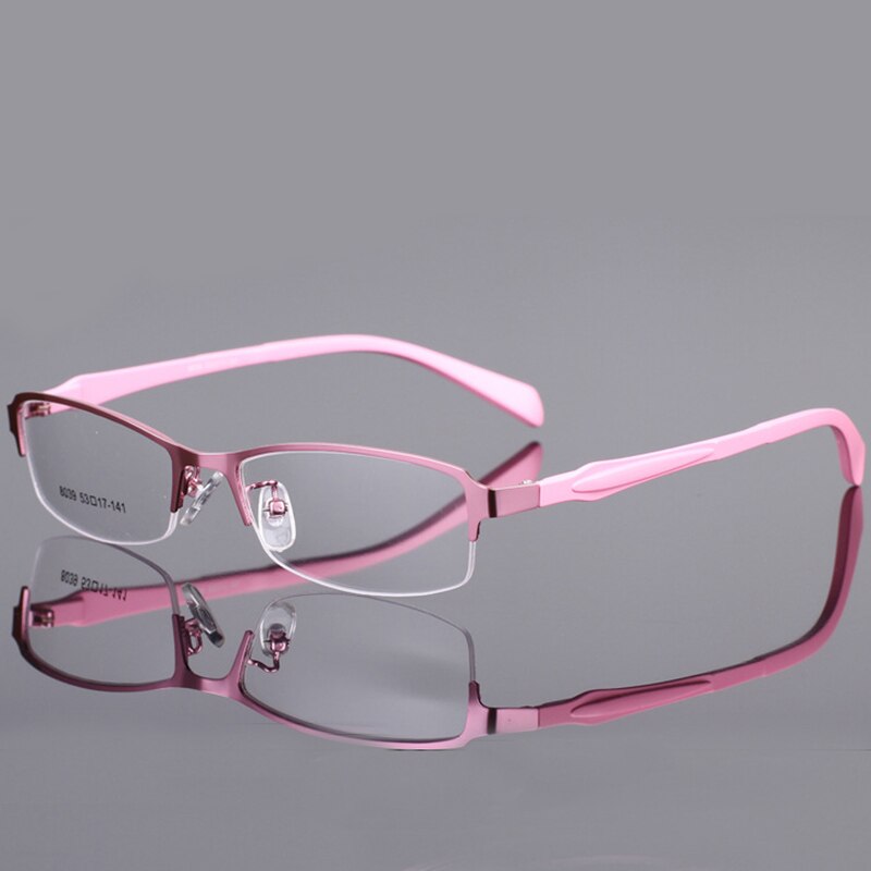 Eyeglasses Frame Women Computer Optical Eye Glasses Spectacle Frame For Women's Transparent Lens Female Armacao de RS275: RS275 C1
