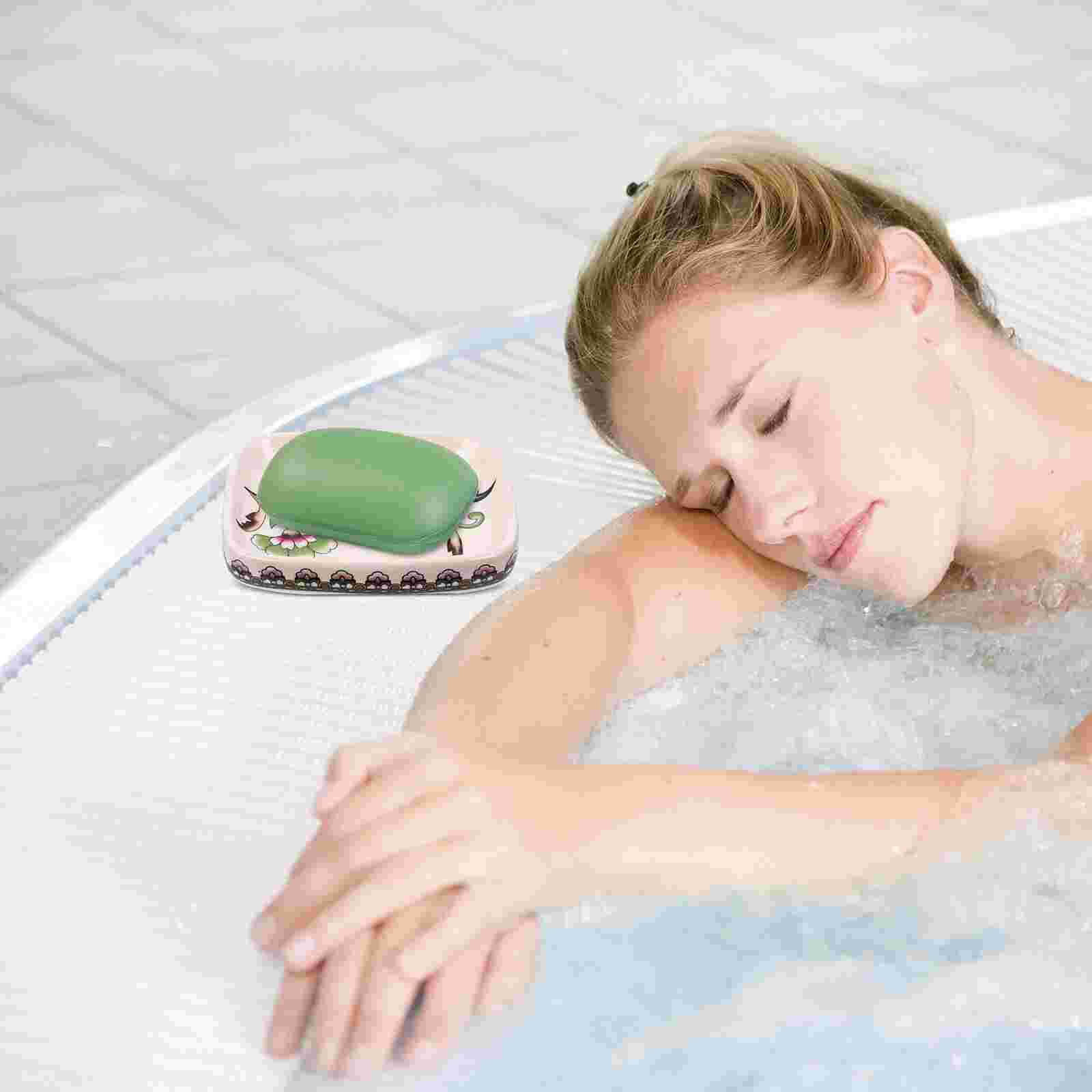 Porte-savon en céramique, porte-savon pour salle de bains