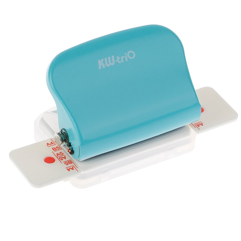 Loose Leaf Hole Punch Handmade Loose-leaf Paper Hole Puncher Stationery DIY Hole Puncher: green