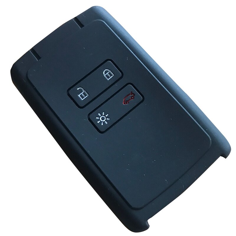 Siliconen Sleutel Skin Holder Cover Case Voor Renault Talisman Captur Espace Clio Megane Koleos Scenic 4 Button Card Remote Keyless