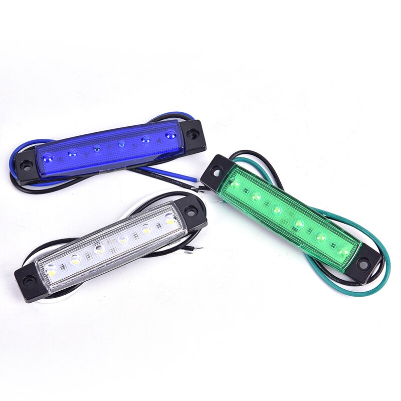 Truck Side Marker Indicator Light Turn Signal Lamp 12V 24V LED Auto Car Bus Lorry UTE Trailer Tail Warning Lamp Brake Lights