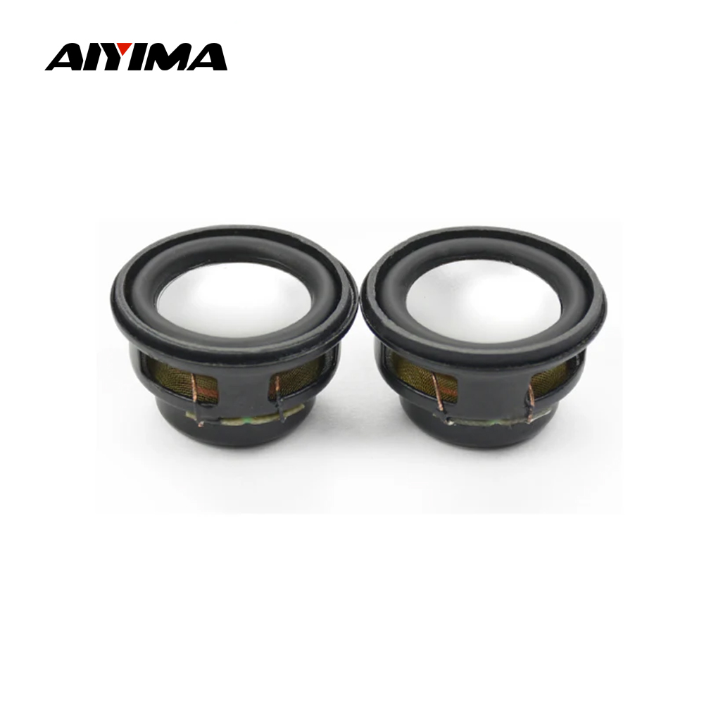 AIYIMA 2 Stücke Mini Audio- Lautsprecher 27 MM 4 Ohm 3 W Bass Multimedia Tragbare Klang Lautsprecher Audio- Tieftöner HeimkinoLautsprecher