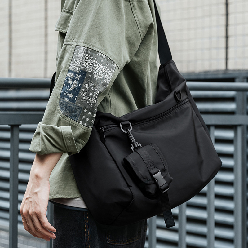 Crossbodytas voor heren Oxford stoffen schoudertas Koreaanse multifunctionele tas Vrije tijd postbode tas Werkkleding messenger bag