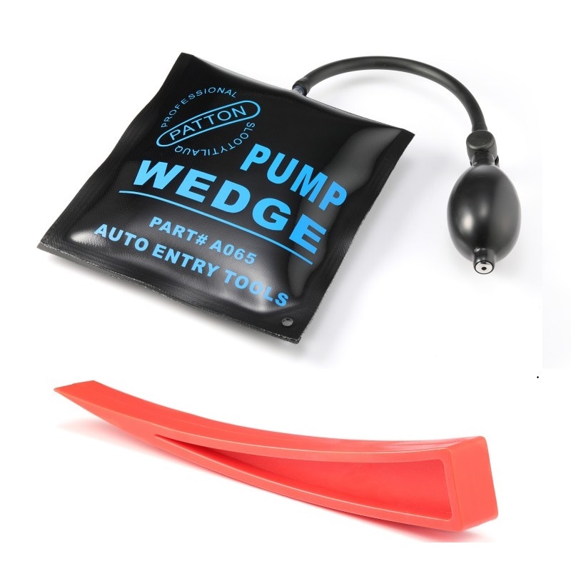 Auto Luchtpomp Wig Opblaasbare Handpomp Autodeur Venster Shim Entry Open Tool Kit