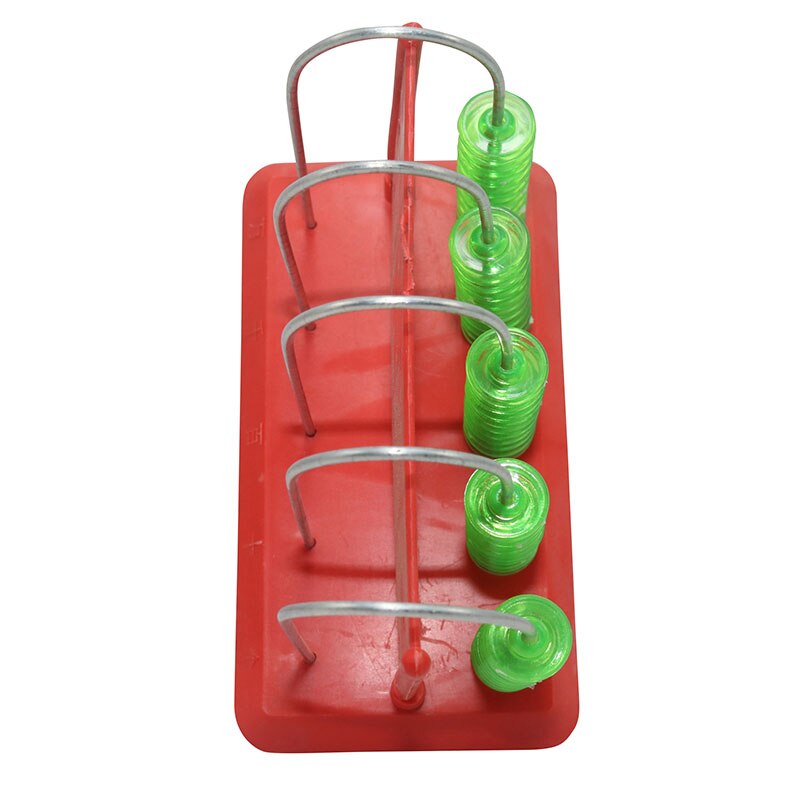 1 Pcs Mathematics Teaching Equipment Abacus Counter Student With 5 files Demonstration Teaching Equipment Early Education Toys