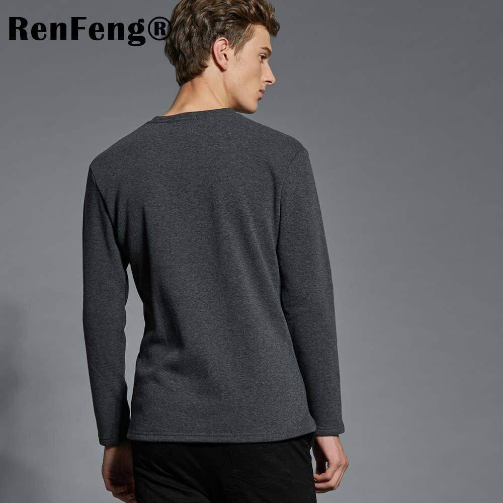 Flannel varme herre undertrøjer herre skjorte herre skjorter bodybuilding undertøj undertrøje efterår slim fitness toppe tøj