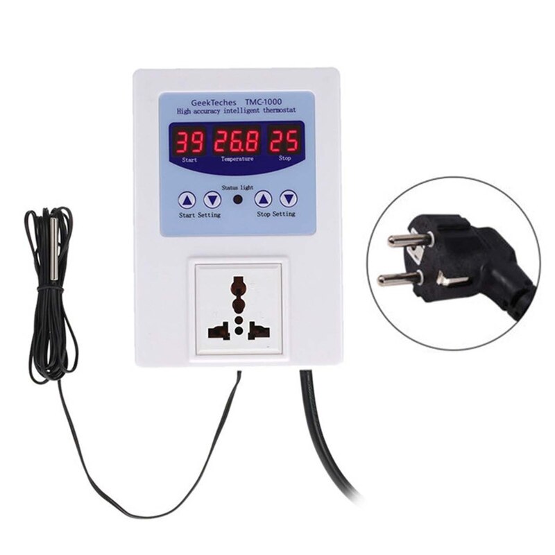 Intelligent Digital Display Fish Tank Temperature Controller Aquarium Cooler: EU