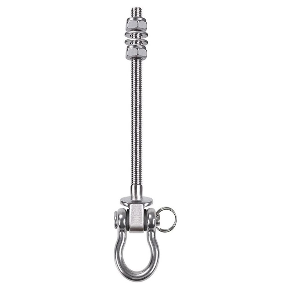 Zware Schommel Haak Bolt 150/180mm Rvs Boog Vormige Schommel Haken Voor Outdoor Zandzak Hangende Stoel accessoires: green