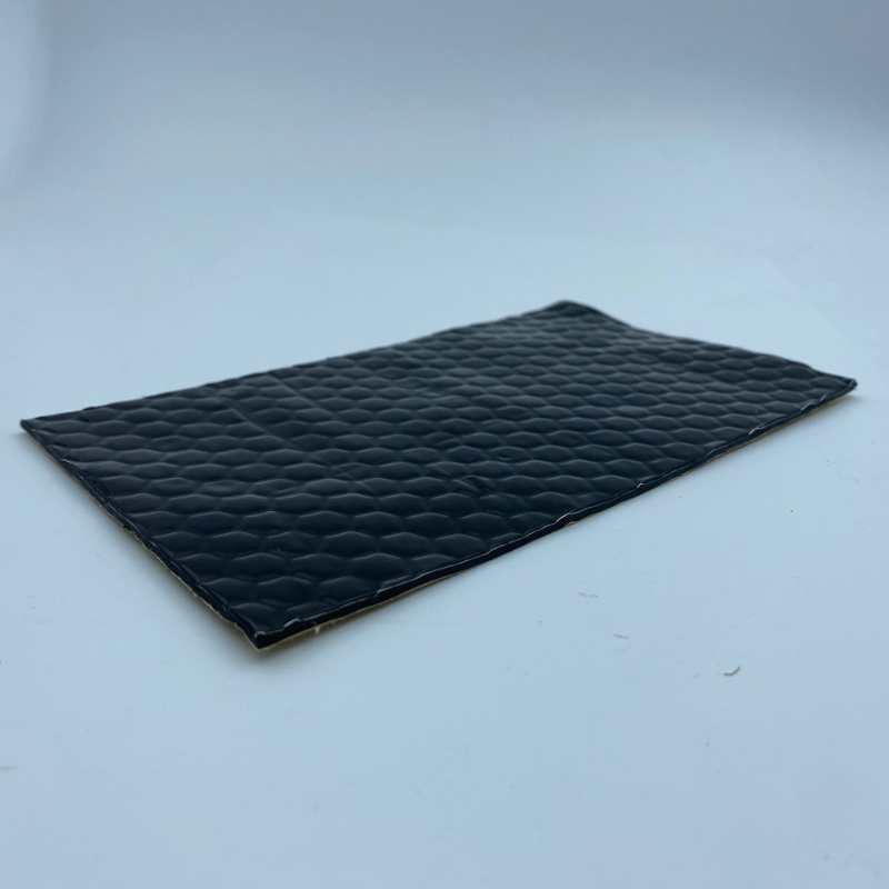 10 stuks butylrubber schokabsorberende en geluidsisolatieplaat, zelfklevende dempingsplaat, thermische isolatie en ruisonderdrukking