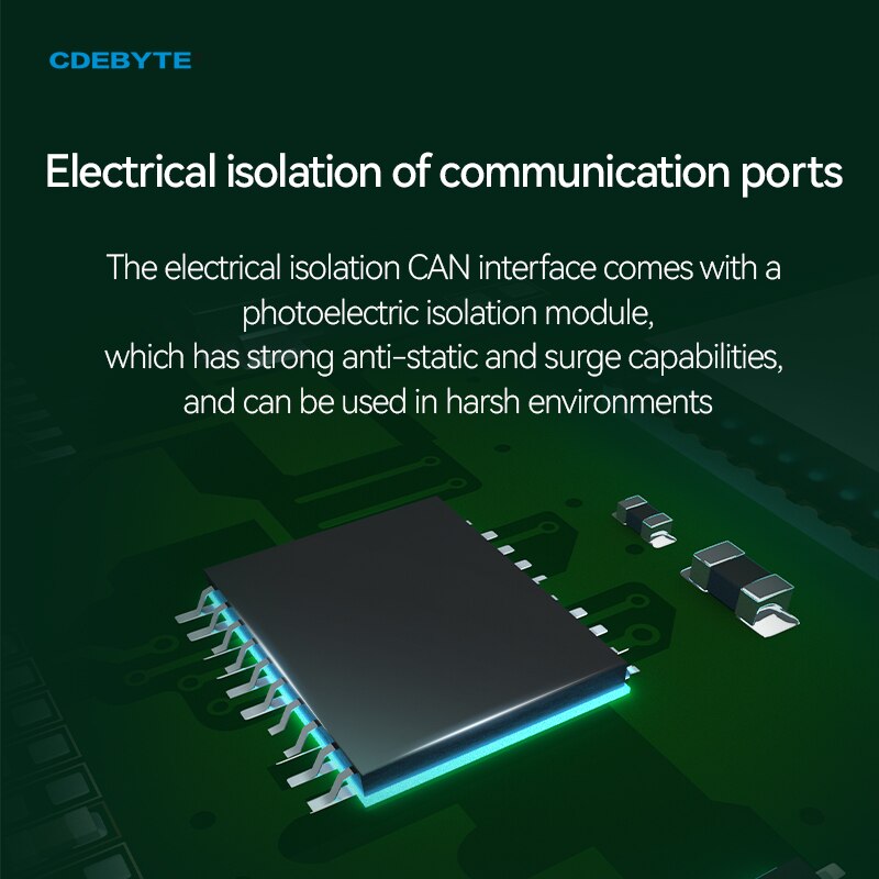 Can To Serial Protocol Converter Can to RS232/RS485/RS422 ECAN-401 Standard ModBus Protocol Full Terminal Interface Converter