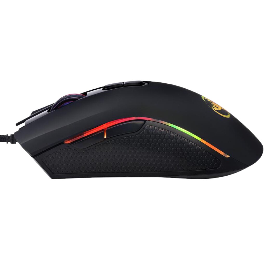 Gaming Mouse dpi Adjustable 3200 DPI with 7 Buttons Mice Wired Optical Sensor Gamer Laptop Deathadder Essential Mouse Black
