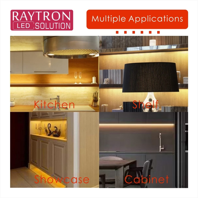 1M/1.5M/2M/3M Length Smart Sensor And Power Switch Special Matching 12V COB Strips With DuPont 25428-2P Terminal Connection Wire