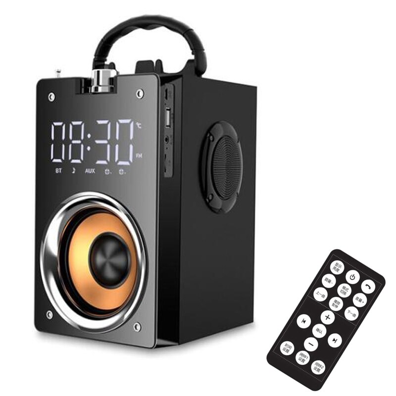 T3 Super Bass Bluetooth Speakers Portable Column HighPower 3D stereo Subwoofer Music Center Support AUX TF FM Radio HIFI BoomBox: Default Title