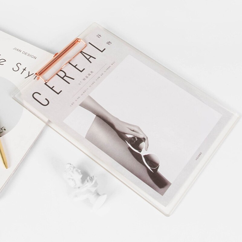 DXAB Multifunctional A4 Clipboard File Holder Office Document Organizer Heavy Duty Paper Clip Hold 30 Sheets for Doctor Nurse