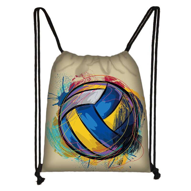 Sac à dos avec cordon imprimé pour hommes, sac de rangement à la , sac à dos décontracté pour adolescents, sac de voyage, sac à livres,: skdfoot15