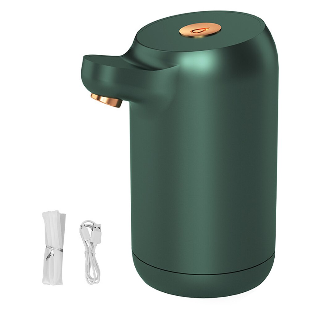 Hjem gadgets vandflaske pumpe mini tønde vand elektrisk pumpe usb opladning automatisk bærbar vanddispenser drikke dispenser: G310963