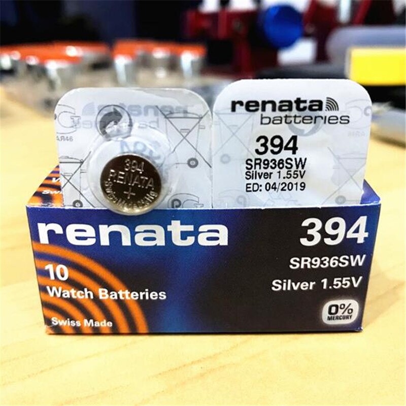 10 Stks/partij Renata 394 SR936SW AG9 Knop batterijen Horloge & Klok reparatie tool Goedkope Reparatie Tools