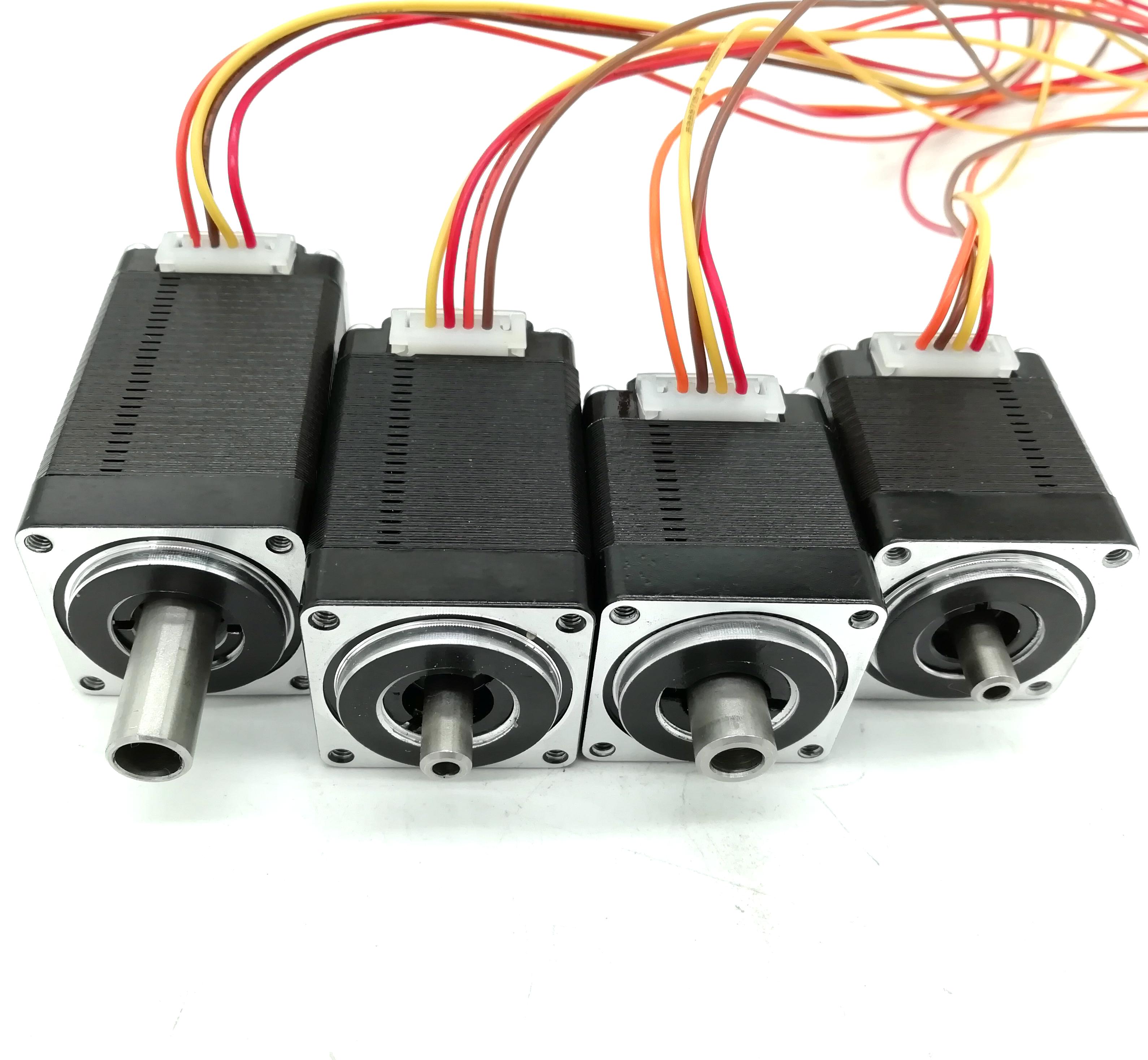 Nema11 Hollow Shaft Stepper Motor with Both Front and Rear M5 Screw Hollow Shaft use for SMT