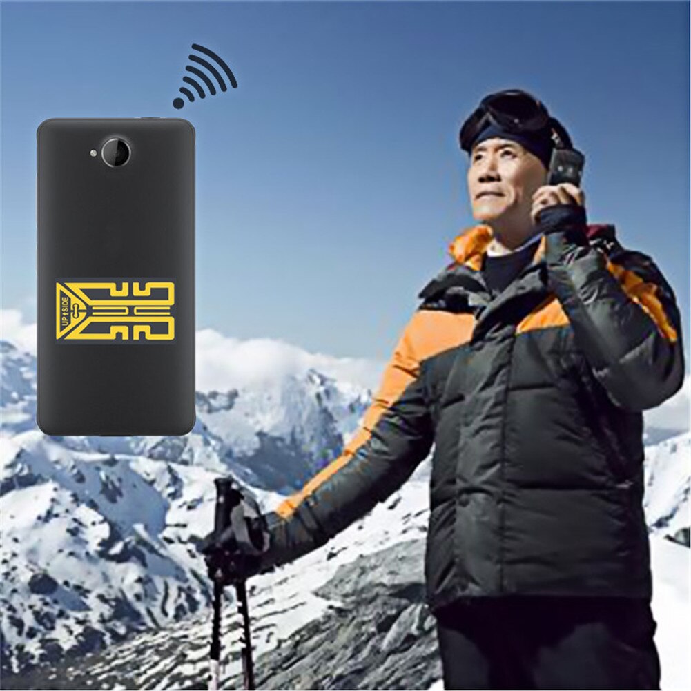 10cs Cell Phone Signal Boosters Gen X Antenna Booster Improve Signal Antenna Booster Stickers for Camping Ski Outdoor