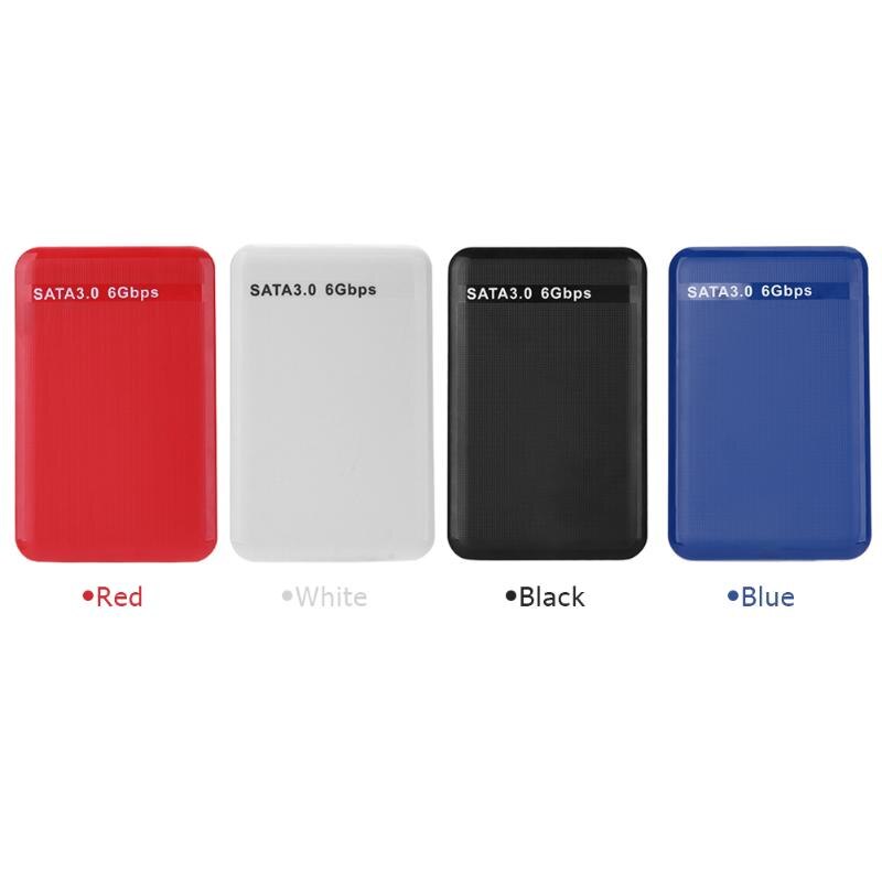 2.5 inch USB3.0 to SATA 3.0 HDD SSD Box Hard Disk Drive Case Cover External Enclosure Case Box