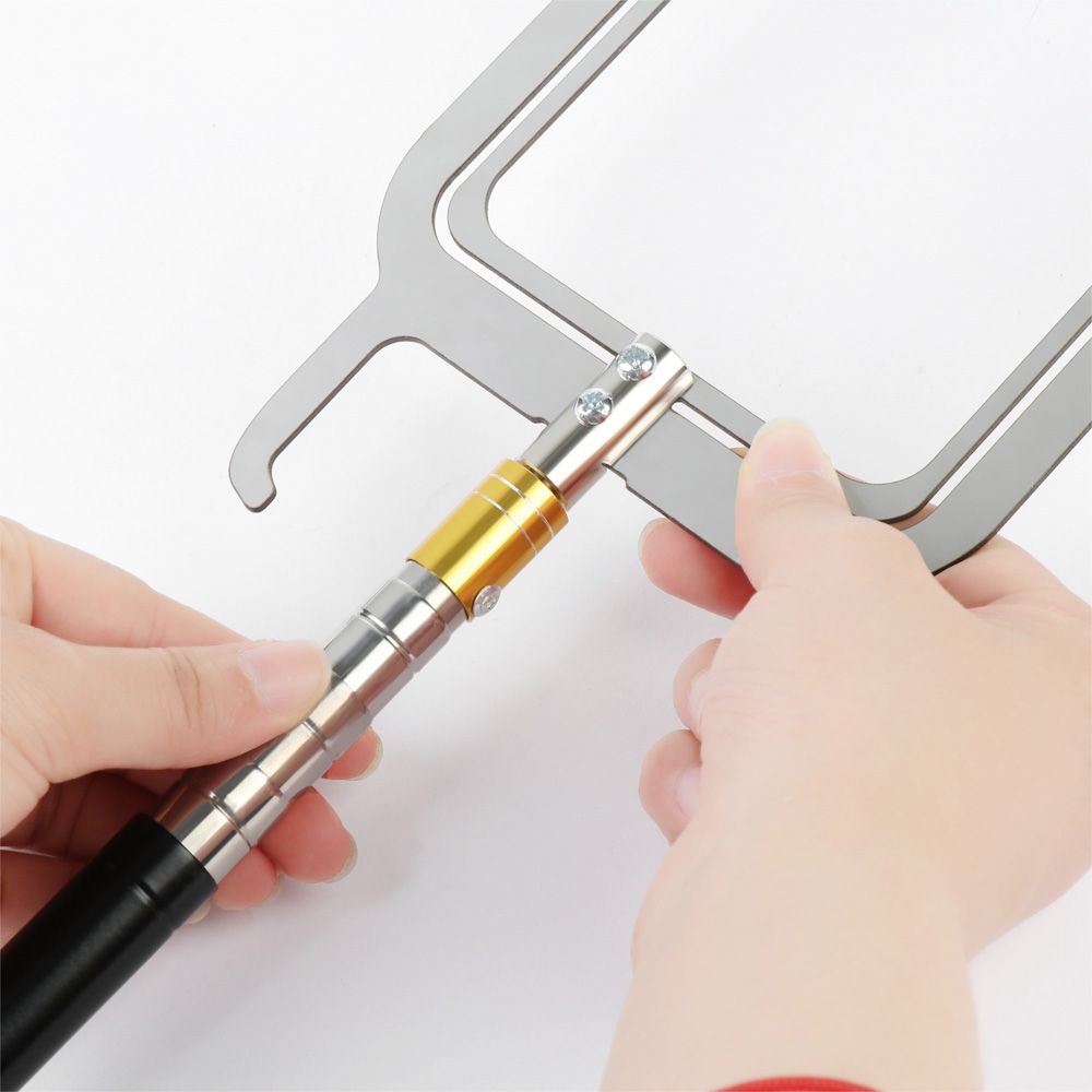Teepor-easy Long-Distance Multi-Purpose Docking Telescoping Boat Hooks Threader Mooring Buoy Hook Line