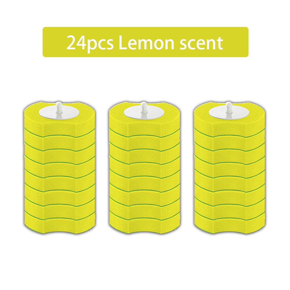 Toilet Brush Modern Hygienic Toilet Brush Clean Sanitation Toilet Brush Disposable Long Handle Cleaner Tool For Bathroom: yellow