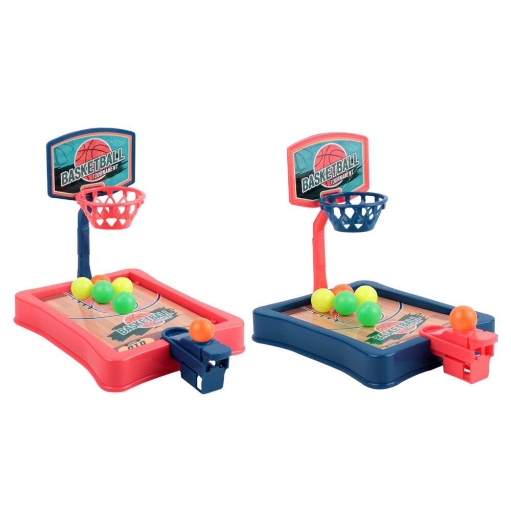 2 Sets Plastic Basketbal Basketbal Speelgoed Speelbal Sport Speelgoed Voor Spelen