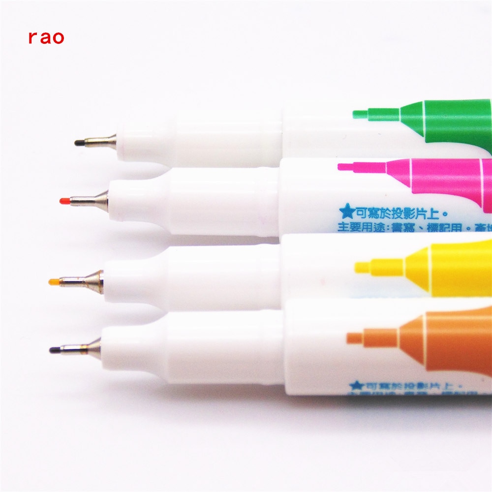 Stylo marqueur Extra fin à Base d'alcool, 0.5 Mm, 11 couleurs, encre pour Film/bois/tissu/métal/verre