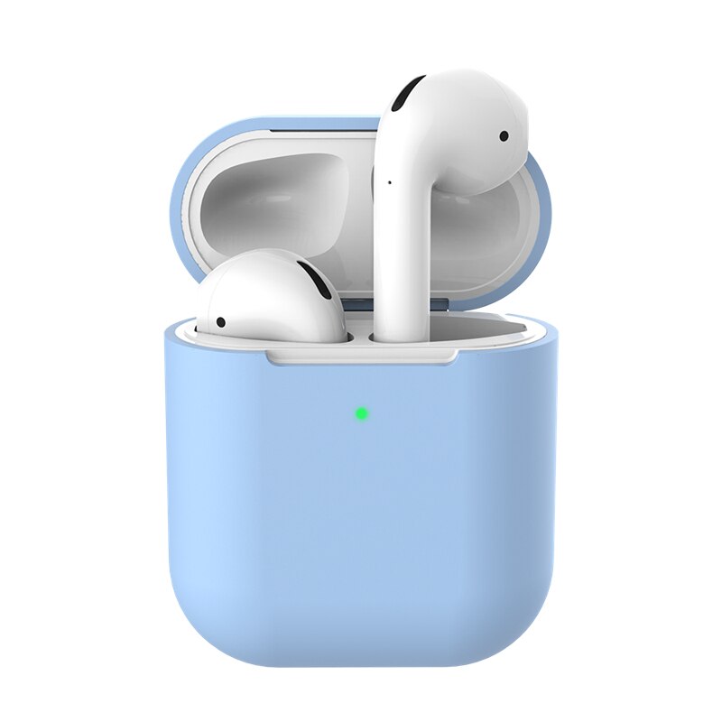 Für AirPods 2 Fall Schutzhülle Silikon Abdeckung Fall Stoßfest Abdeckung für Apple AirPods Drahtlose Kopfhörer Lade Box Beutel Taschen: 07