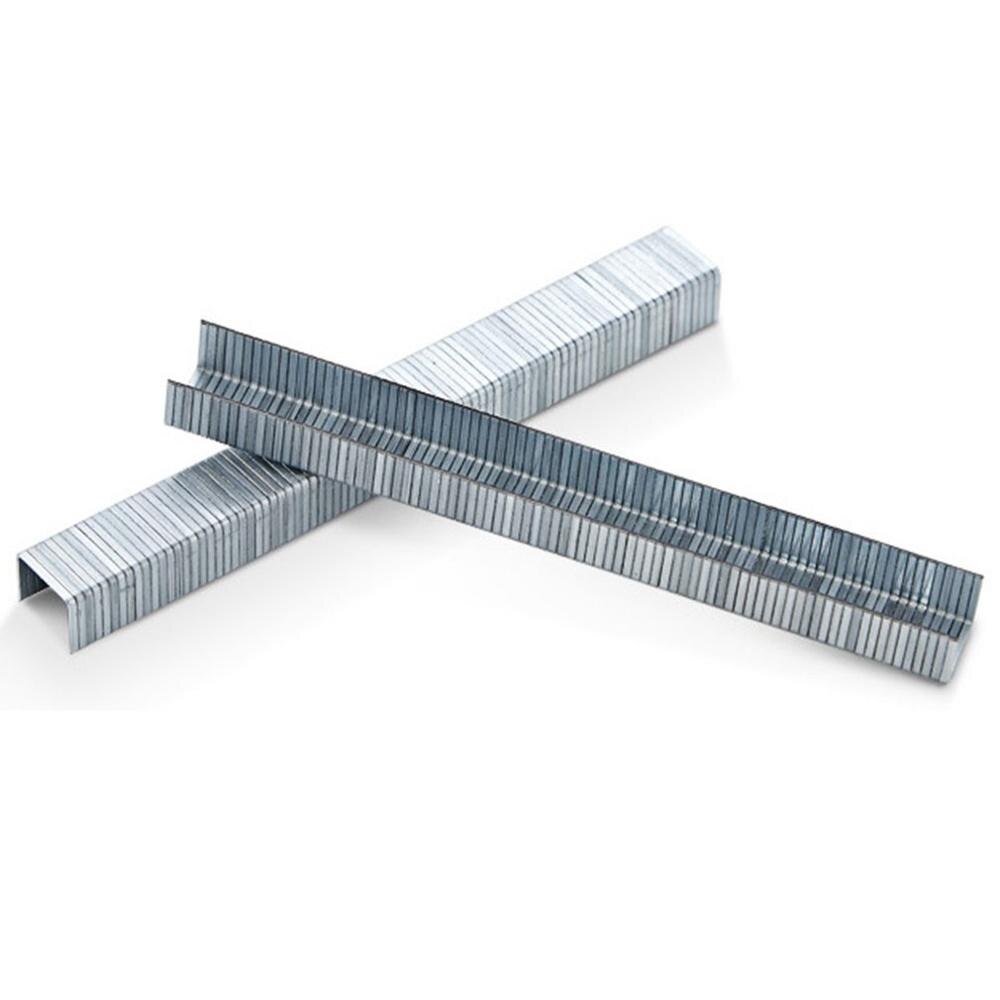1000 pz 1008J graffette a forma di porta 11.3*1.2mm chiodi per pistola per punti metallici 3 in 1 cucitrice meccanica accessori strumento per carpentiere