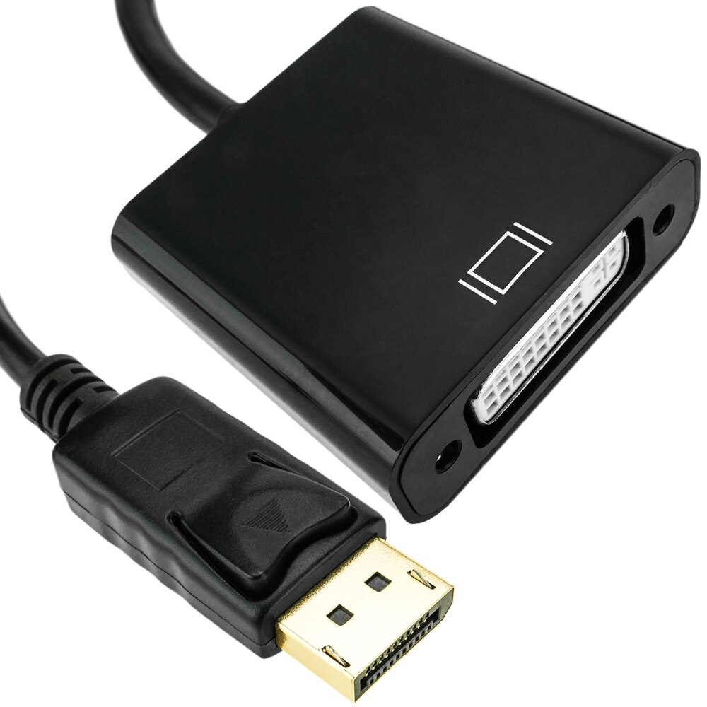 BeMatik-DisplayPort maschio a DVI-D adattatore femmina con 20 centimetri cavo