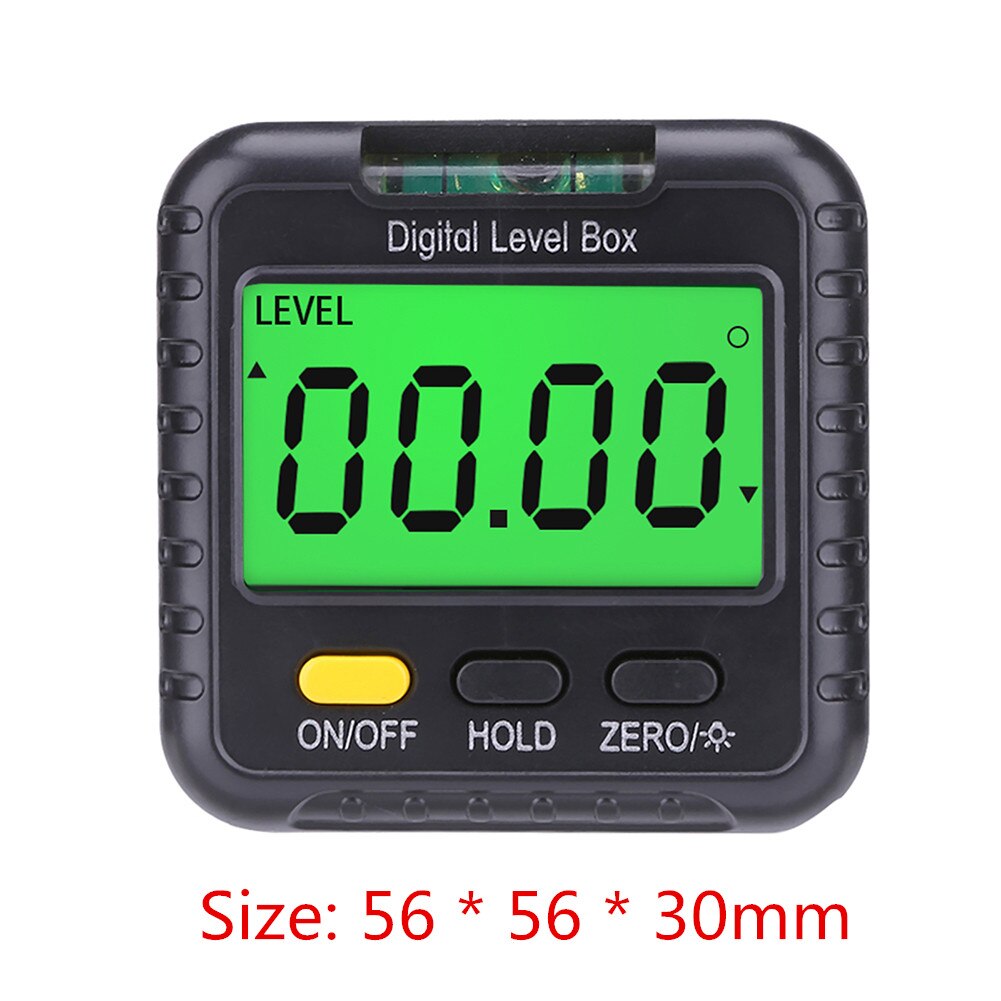 Electronic Digital Angle Protractor Magnetic Inclinometer Level Box Gauge Angle Meter Finder Base Measuring Tools