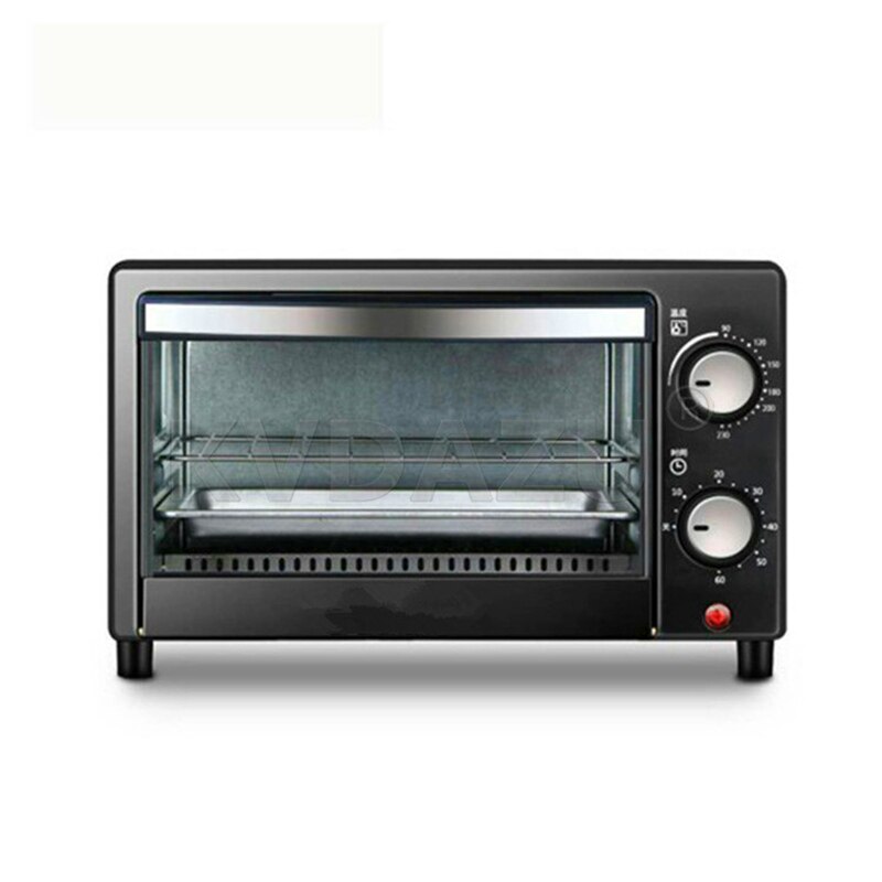2 Layers 12L Mini Electric Baking Oven Home Pizza Oven Baking Tools For Cakes Chicken Wing Temperature Control Timing 220V: Default Title