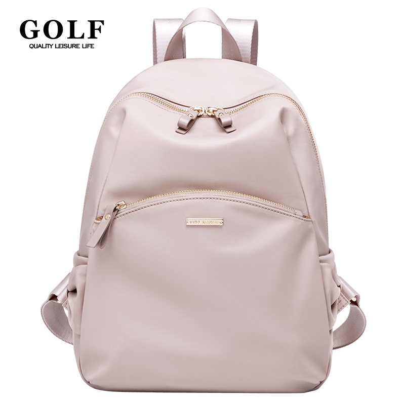 Golf Damen-Rucksack, modische Rucksäcke, leicht, , Schleife, Rucksack, Tasche, rosa, niedlich, kleiner Rucksack, Geldbörse für Damen, Anti-Diebstahl